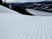 Geprepareerde piste in het skigebied Åre