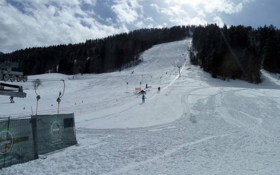 Beste skigebied in het Kufsteinerland – Beoordeling Tirolina (Haltjochlift) – Hinterthiersee
