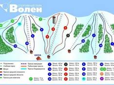 Pistekaart Volen – Yakhroma