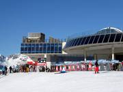 Zonnepanelen op de Idalp in Ischgl