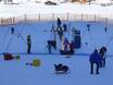 Kinderland en oefenweide van de Schneesportschule St. Jakob