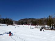 Makkelijke pistes naar de South Ridge Lodge