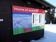 Pistekaart met actuele bedrijfsinformatie in Horní Mísečky