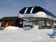 La Chamiaz - 6-persoons hogesnelheidsstoeltjeslift (koppelbaar)