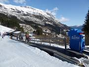 Grebbesbacken - Transportband/Moving Carpet