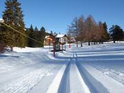 Langlaufloipe Golf in Crans