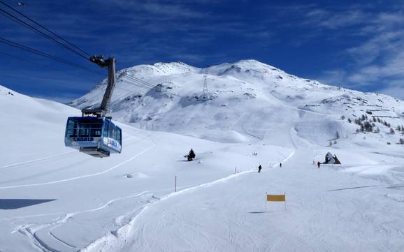 Val Bernina: Grootte van de skigebieden – Grootte Diavolezza/Lagalb