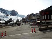 Centrum van La Mongie 1800 m