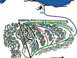 Skigebied Gruvbacken