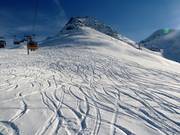 Diep-sneeuwafdalingen bij de Rojenbahn