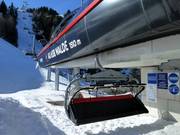 Walde - 6-persoons hogesnelheidsstoeltjeslift (koppelbaar) met kap en stoelverwarming