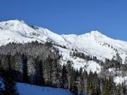 Uitzicht op de Waldalmbahn