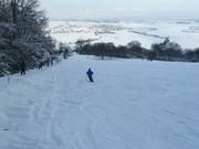 De piste op de Hesselberg
