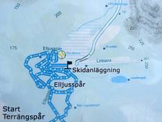 Pistekaart Storlappberget