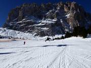 Gemakkelijke piste Sotsalong boven Plan de Gralba