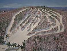 Pistekaart Eaton Mountain