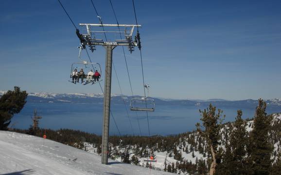 Carson Range: beste skiliften – Liften Heavenly