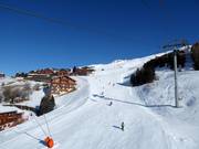 Piste bij de Sunny Express (Les Menuires)