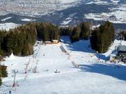 Afdaling bij Almboden