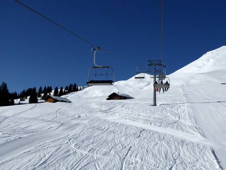 Gstaad: beste skiliften – Liften Rinderberg/Saanerslochgrat/Horneggli – Zweisimmen/Saanenmöser/Schönried/St. Stephan