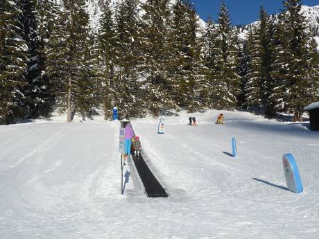 Skigebieden voor beginners in de Lechtaler Alpen – Beginners Berwang/Bichlbach/Rinnen