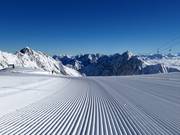 Zeer goede pistepreparatie