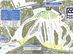 Pistekaart Paoli Peaks