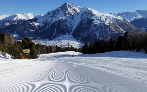 Beste skigebied in de Sesvennagroep – Beoordeling Schöneben (Belpiano)/Haideralm (Malga San Valentino)