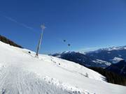 Uitzicht op de Panoramabahn Geols