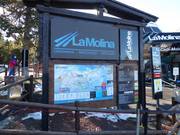 Pistekaart in La Molina