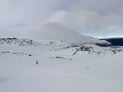 Vrij skigebied bij de Fjellheisen