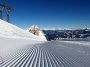 Perfect geprepareerde pistes op de Nassfeld