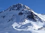 Moeilijke piste bij de Leppleskofelbahn