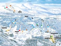 Pistekaart Edsåsdalen