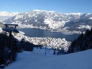 Zell am See bij het skigebied