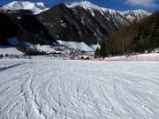 Oefenterrein in Vals bij de Schilling-gondelbaan