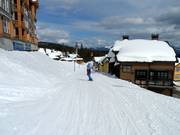 Makkelijke pistes leiden naar alle accommodaties