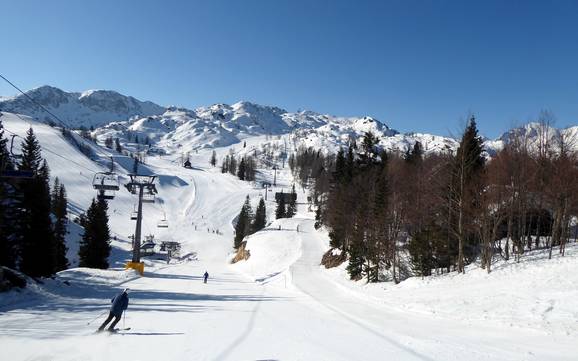 Beste skigebied in Gorenjska (Opper-Oekraïne) – Beoordeling Vogel – Bohinj