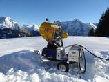 Uitbreiding van de sneeuwinstallaties tot aan het bergstation