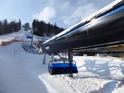 Solisko-Wierch Pośredni - 6-persoons hogesnelheidsstoeltjeslift (koppelbaar) met kap en stoelverwarming