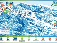 Pistekaart Kékestetö