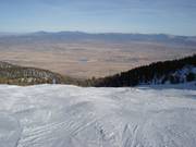 Afdaling richting Mott Canyon