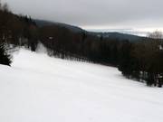 Afdaling bij de Hotelhanglift