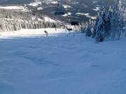 Buckelpiste onder de Nordhang stoeltjeslift