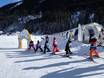 Gasti Schneepark in het Skizentrum Angertal