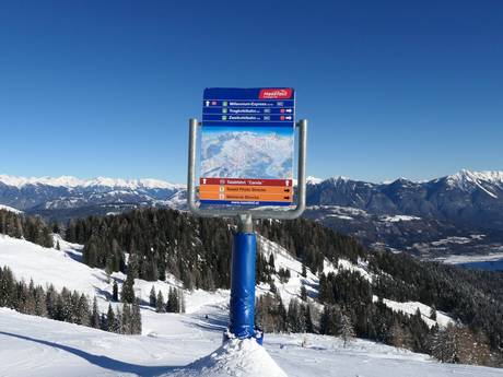 Karnische Hauptkamm: oriëntatie in skigebieden – Oriëntatie Nassfeld – Hermagor