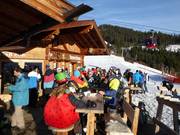 Tenner Stadl bij het middenstation Hopfgarten