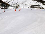 Blauwe piste Nabines (piste met verminderde snelheid)