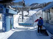 Het vriendelijke personeel helpt altijd bij het instappen.