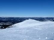 Uitzicht vanaf de Trysilfjellet op de Nordre Kanken